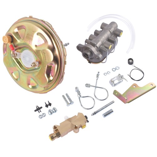 Power Brake Booster Master Cylinder Disc Drum Kit for Chevrolet Camaro 1967-1969