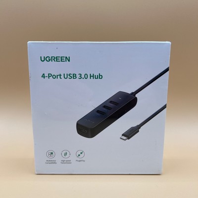 NIB 4-Port USB 3.0 Hub, Laptops, Flash Drive, HDD