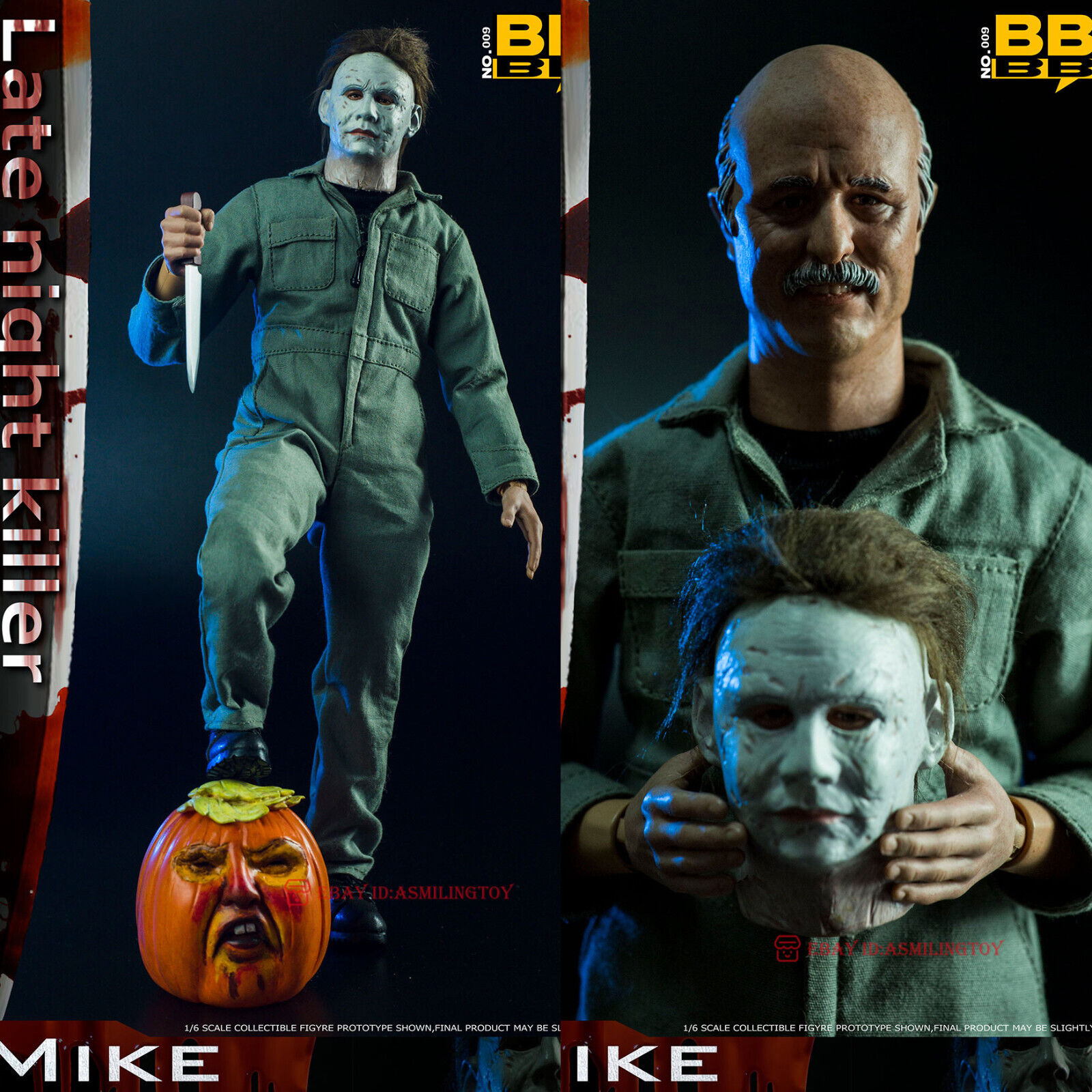 BBK 1/6 Late Night Killer Mike BBK009 Action Figure In Stock BBK 1/6 Late Night Killer Mike BBK009 Action Figure In Stock