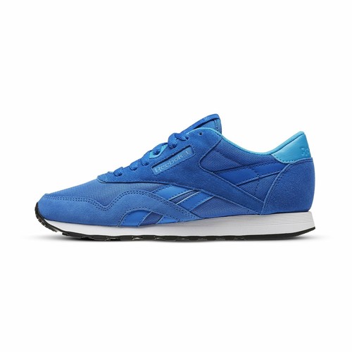 

[BD1776] Женские кроссовки Reebok Classic Nylon MH - Echo Blue, Синий