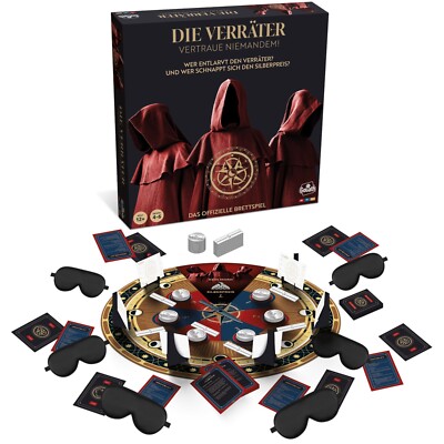 The Traitors (Die Verräter) Boardgame Brettspiel Deutsch Goliath 930164 NEU OVP
