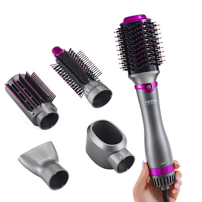Hair Dryer Brush 5-in-1 Hot Hair Styler Upgraded Negative Ion for Curling