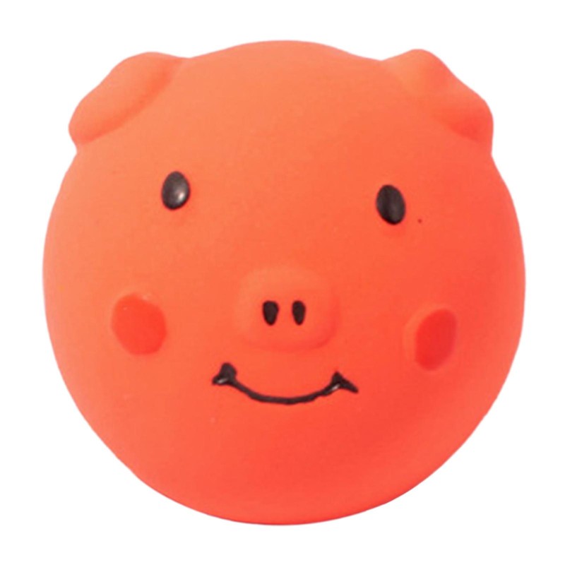 Squeaky Toys for Small Dogs Puppy Toy Ball Pig Shape Teething Pet Toys