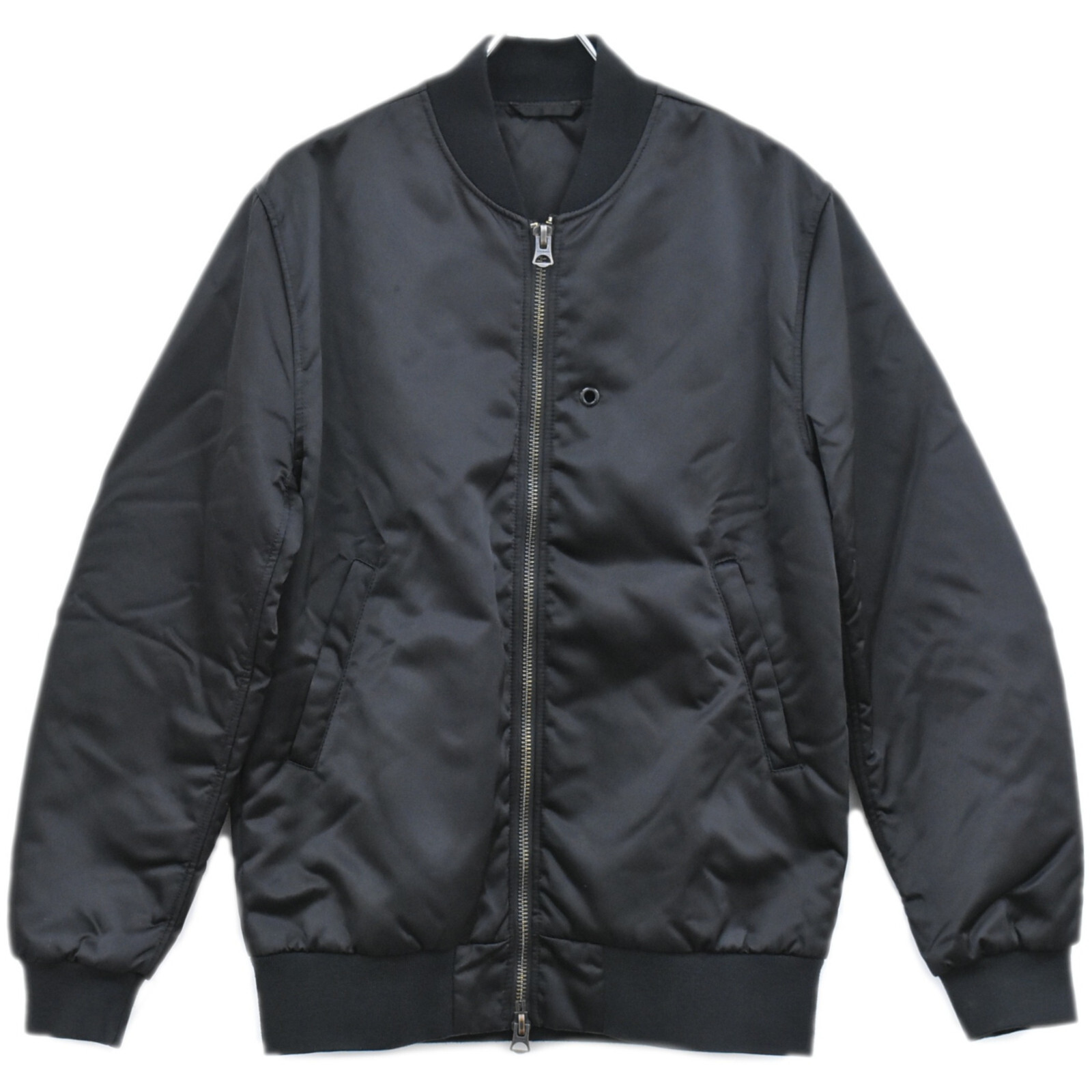 希少　acne studios bomber jacket Acne Studios Nylon Bomber Jacket Black Men #46 | eBay