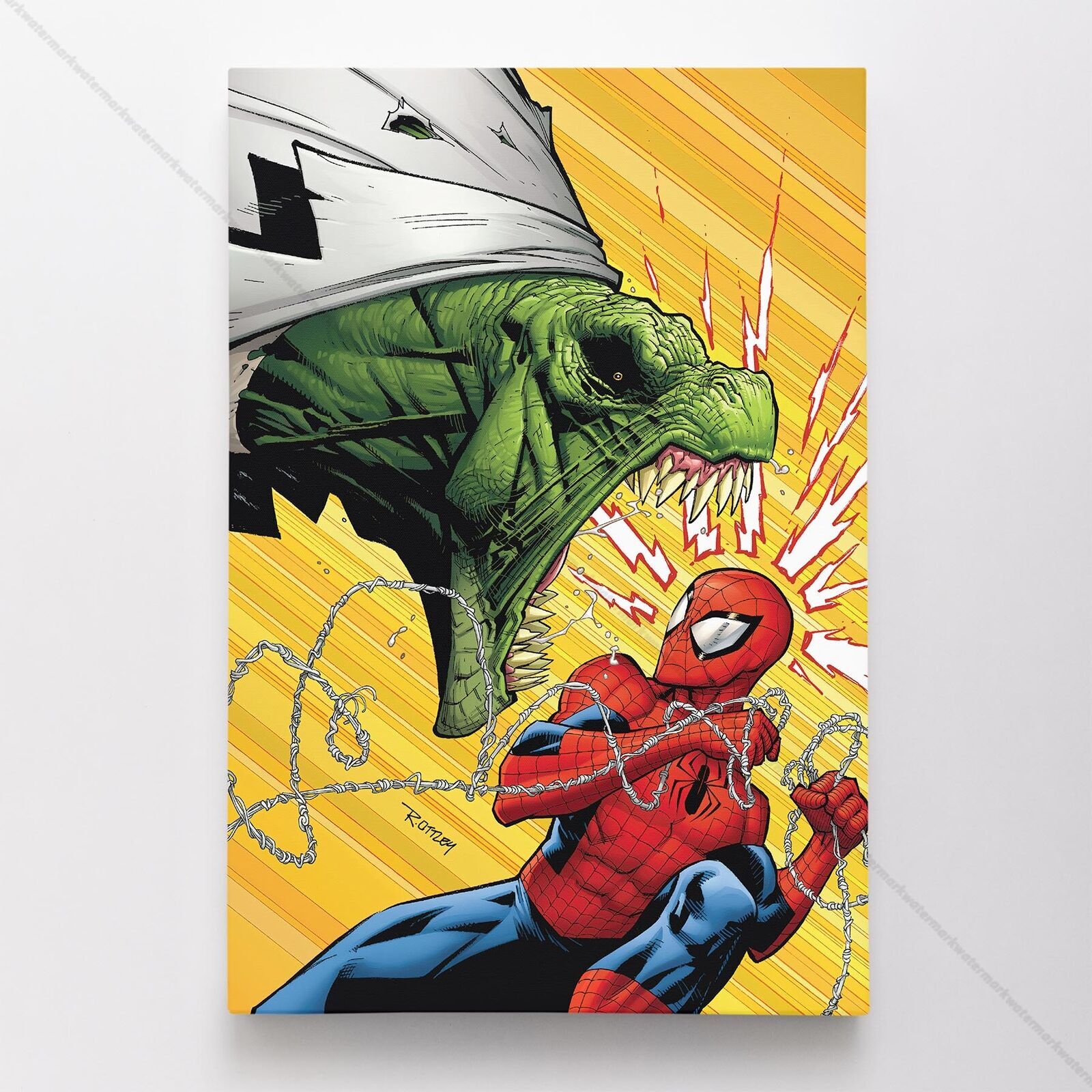 Spiderman Poster Canvas Amazing Spider-Man Vol 5 #2 Marvel Comic Book Art Print