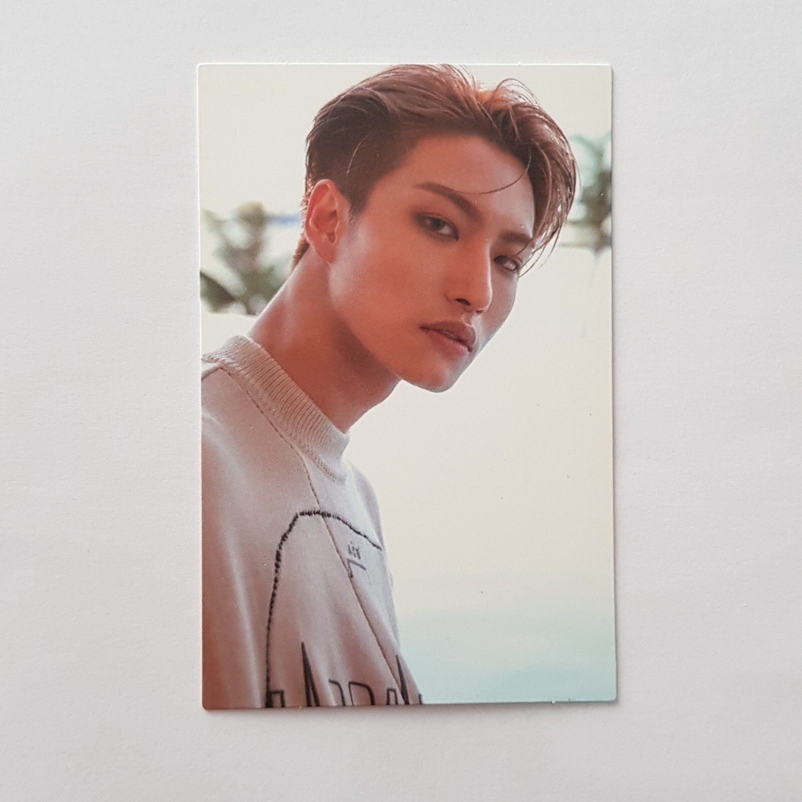 K-POP+アジア ATEEZ - ATEEZ seonghwa pre order photocard rare ATEEZ SEONGHWA THE WORLD EP . PARADIGM Photocard 1st ltd