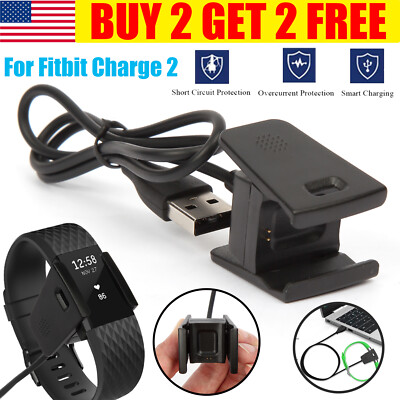 USB Charger Activity Wristband USB Charging Cable Cord For Fitbit CHARGE 2