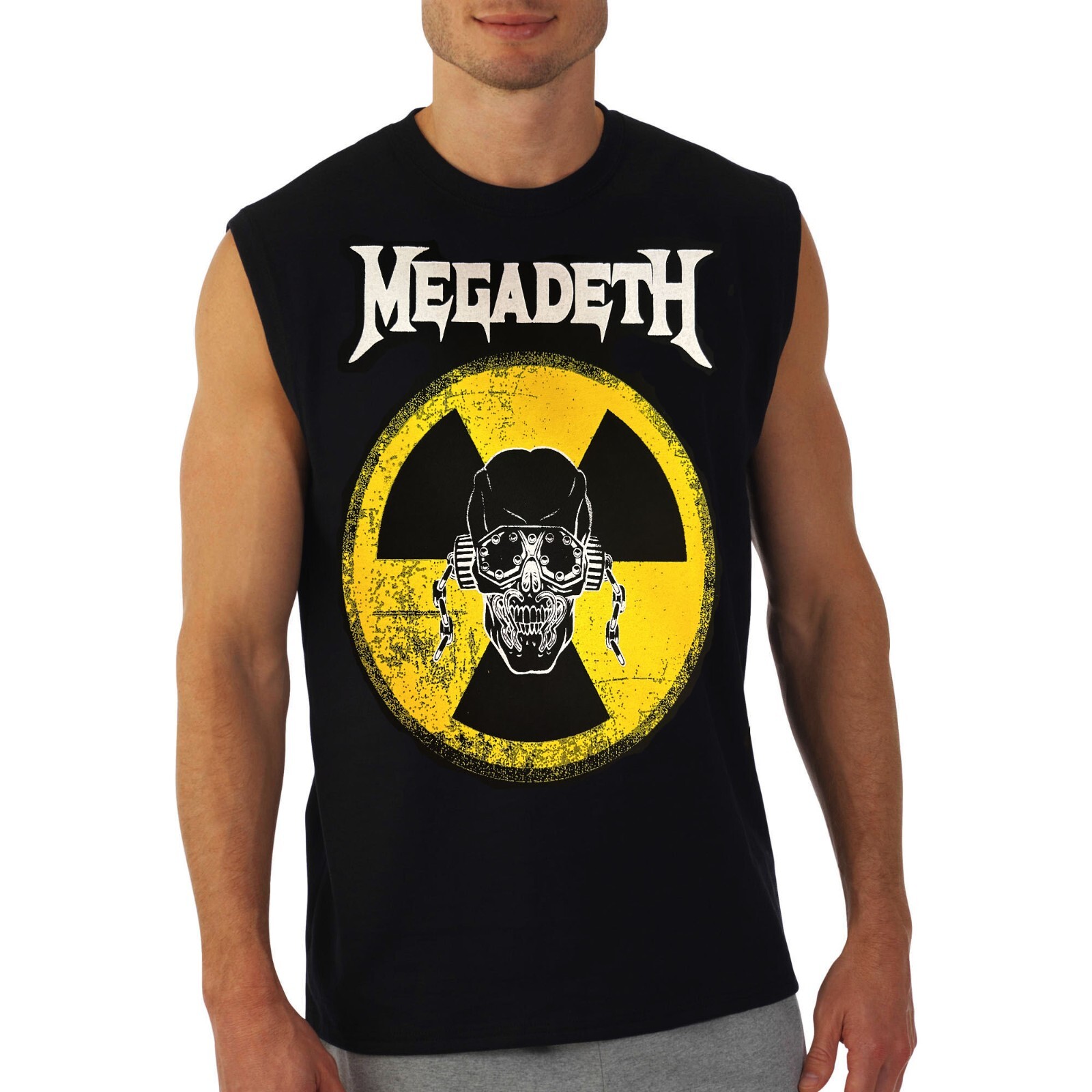 MEGADETH  ホッケーシャツ MEGADETH ホッケーシャツ Rare Vintage Megadeth Rattlehead 83