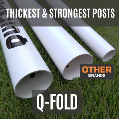 Q-FOLD Match Soccer Goal 16x7'