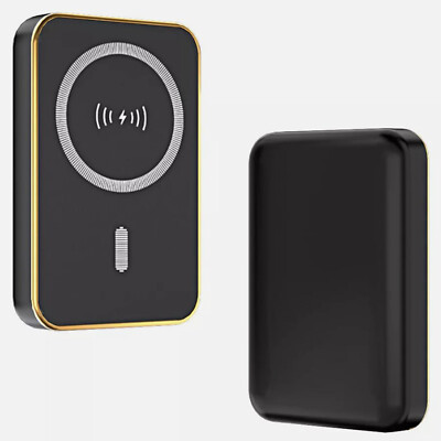 Wireless Power Bank 1000000mAh Mag Safe Backup Portable Fast Charger Magnetic