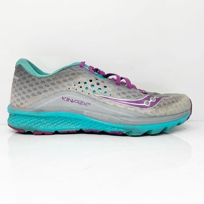 

Saucony Womens Kinvara 8 S10356-3 Серые кроссовки для бега Размер 8, Серый, Kinvara 8