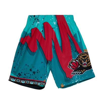 Бирюзовые шорты Mitchell & Ness NBA Vancouver Grizzlies 1998-99 Hyper Hoops Swingman