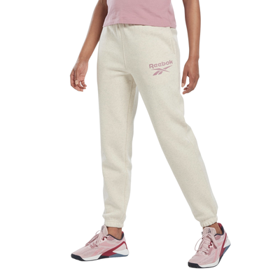Reebok Women s Identity Logo Fleece Joggers Sport Athletic Clothing HK6811