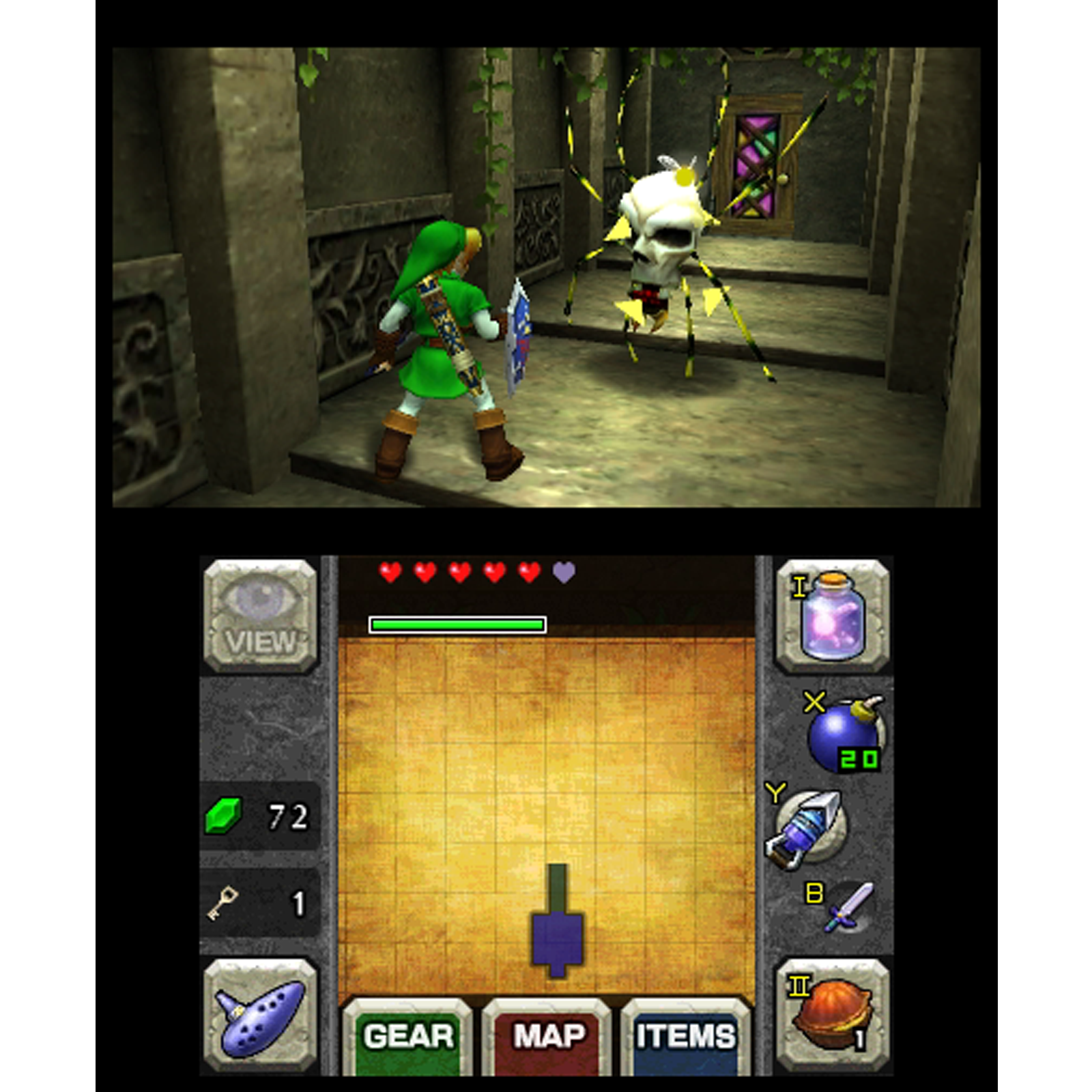 Zelda ocarina of time 3ds