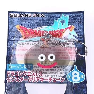 Metal Slime Dragon Quest X Monster Clear Acrylic Keychain From Japan F/S