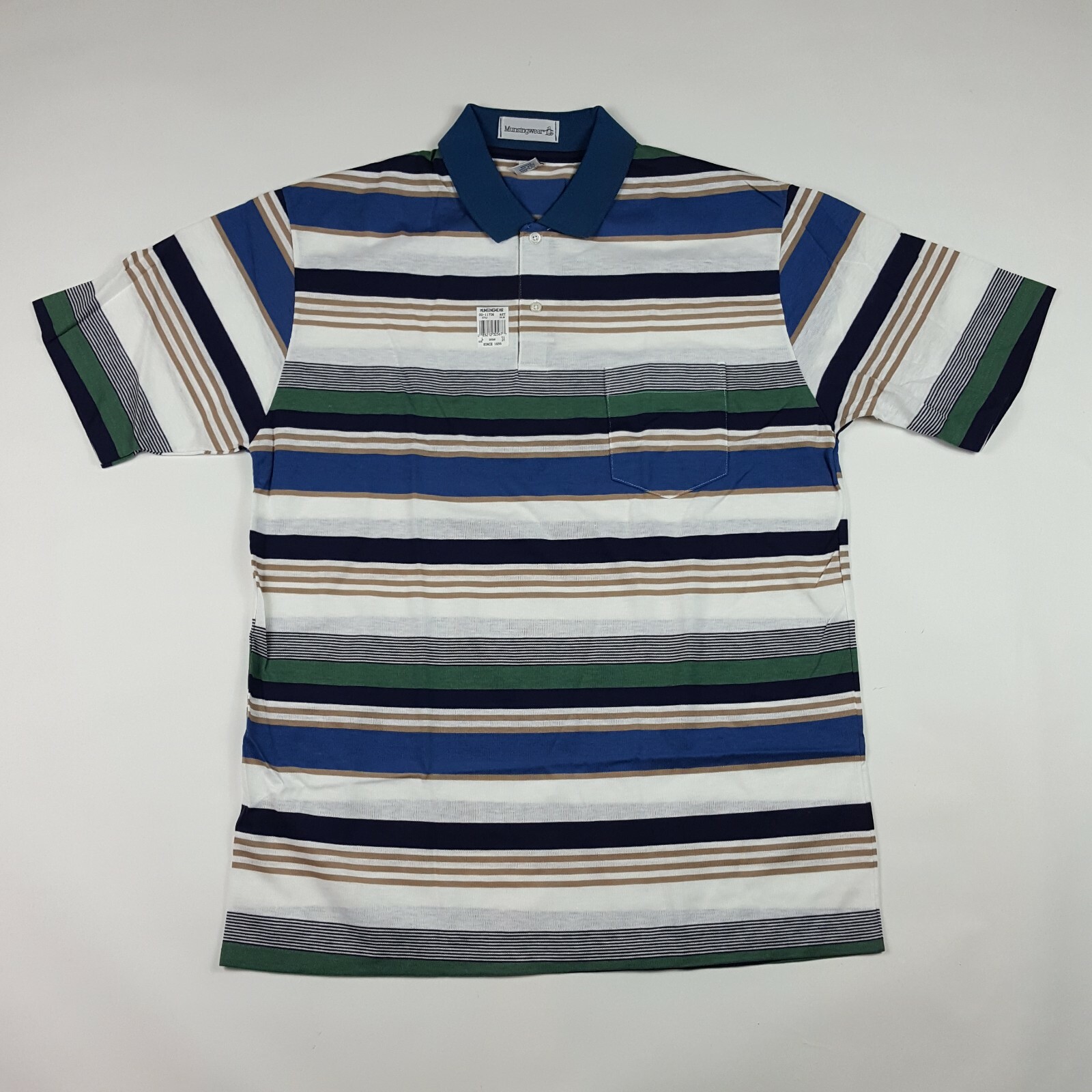 Munsingwear 10 YEARS POLO SHIRTS LL ホワイト s-l400.jpg
