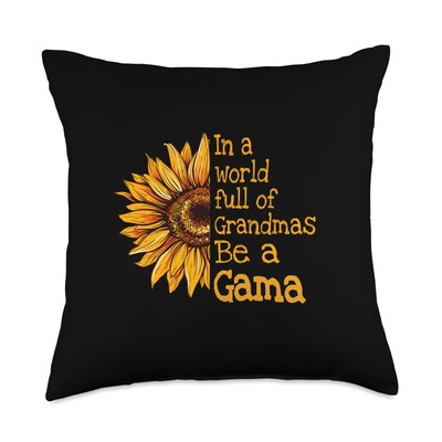 In A World Gama Special Grandma Throw Pillow, 18x18, Multicolor
