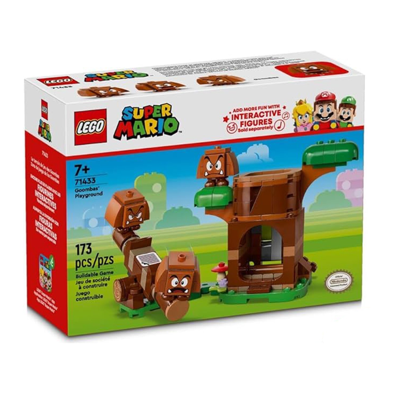 Конструктор LEGO Super Mario Goombas для детской площадки 71433 НОВЫЙ В НАЛИЧИИ