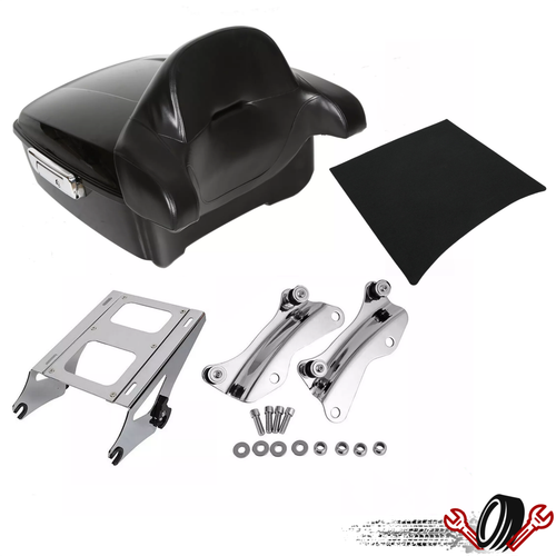Док-станция для крепления багажника King Tour Pack Pak для Harley Road King Electra Glide 14-24