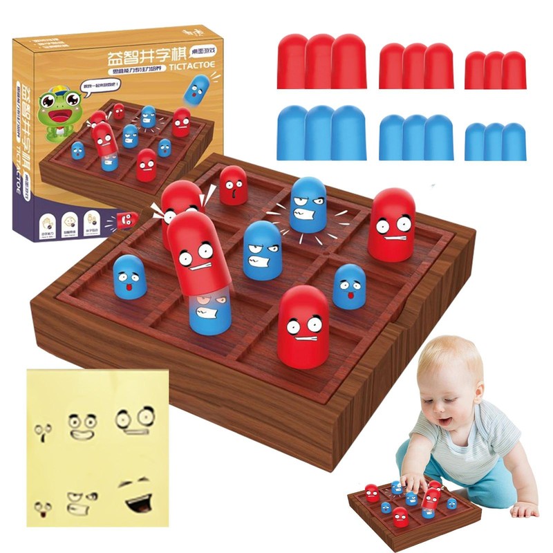 Tabletop Games For Kid Tick Tac Toe Decorative Board