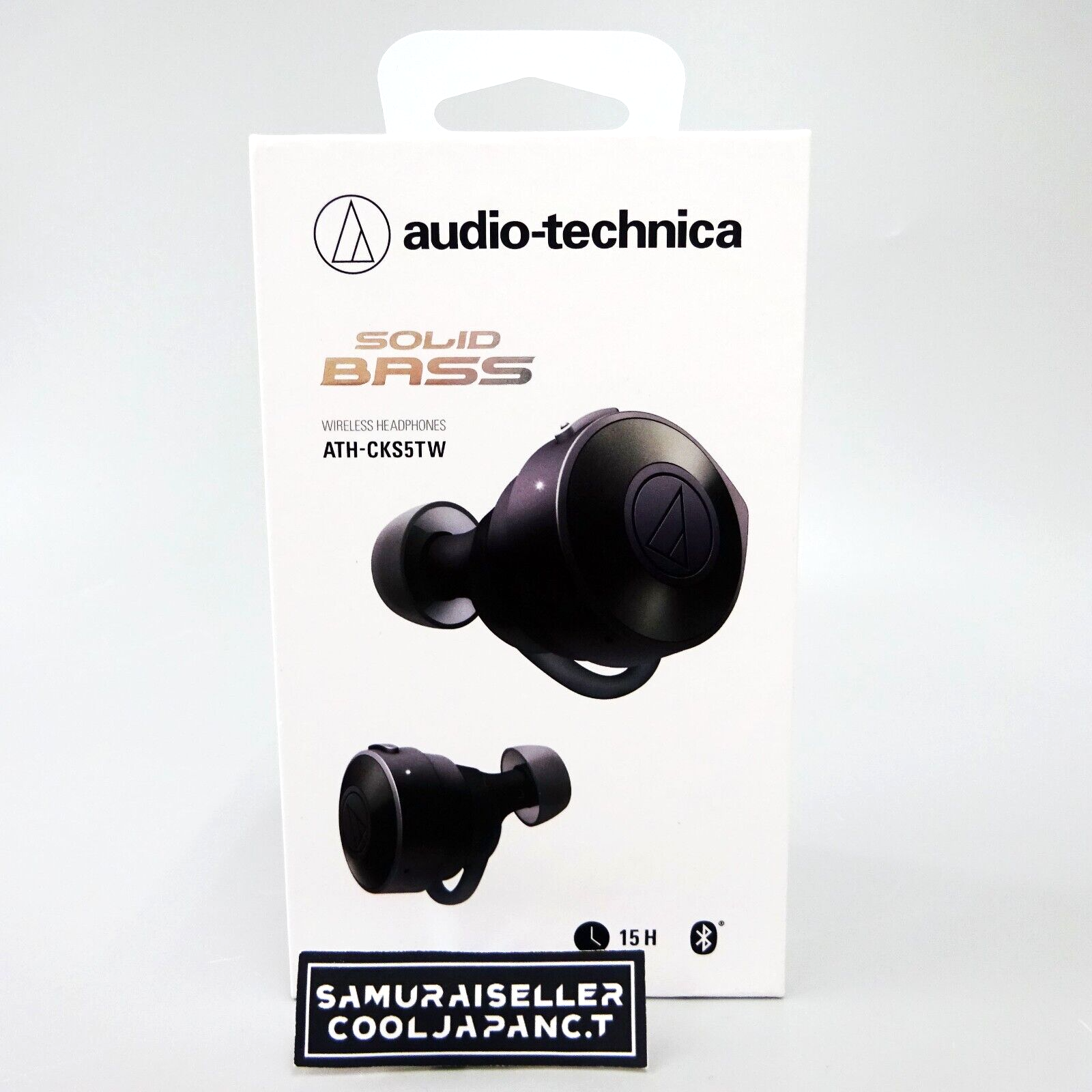 audio-technica ATH-CKS5TW ブラック Amazon.com: Audio-Technica ATH-CKS5TWBK Solid Bass Wireless