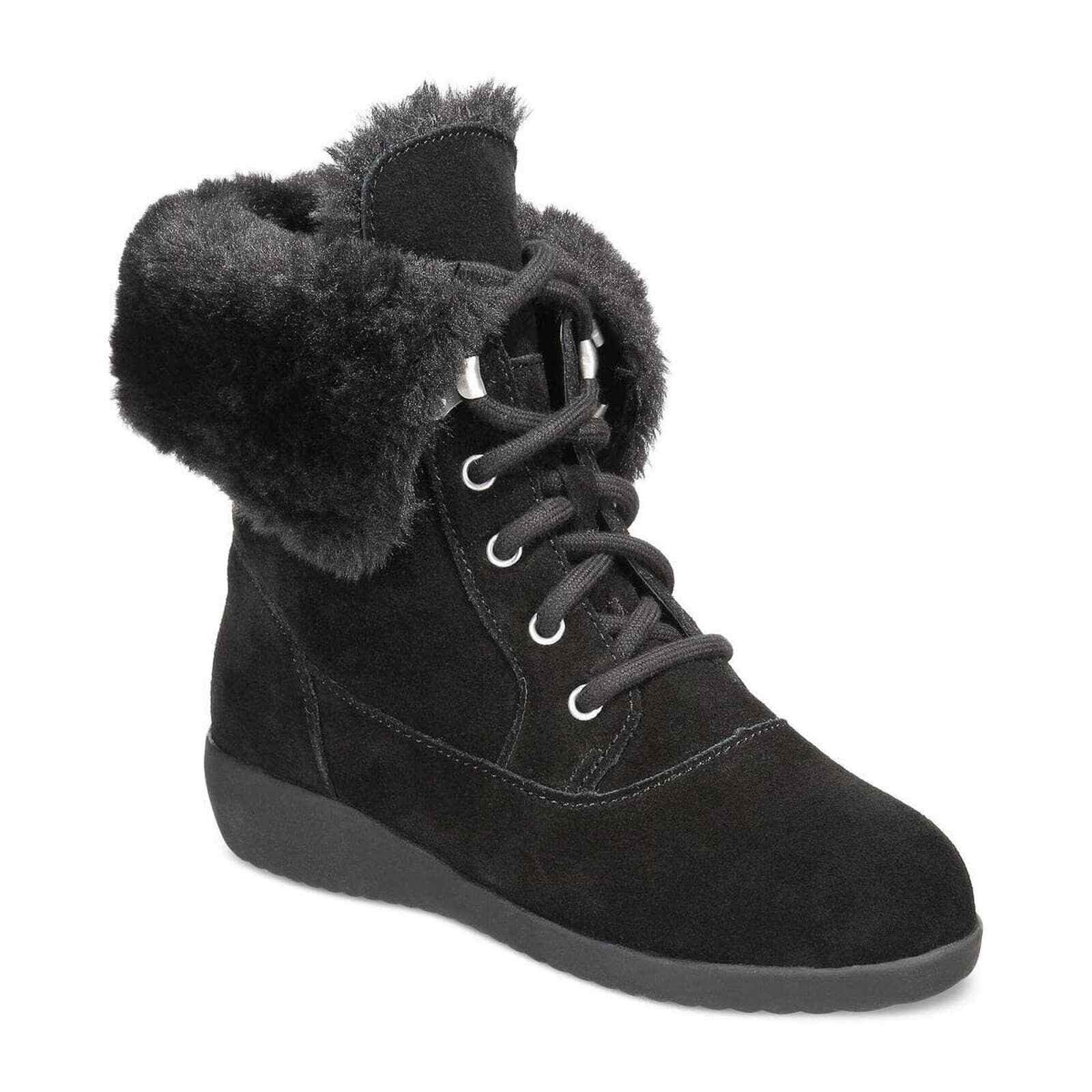 

Женские кожаные зимние и зимние ботинки Style - Co. Aubreyy, черные 40 евро, 10 долларов США, Черный