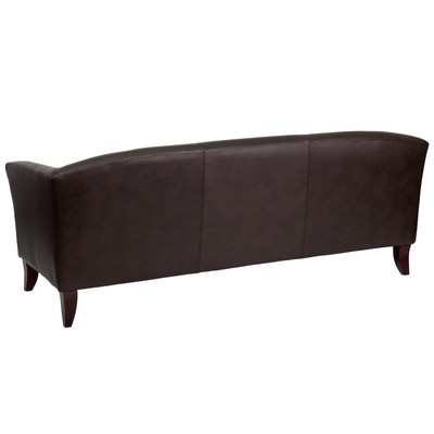 Flash Furniture HERCULES Imperial Series Brown Leather Sofa