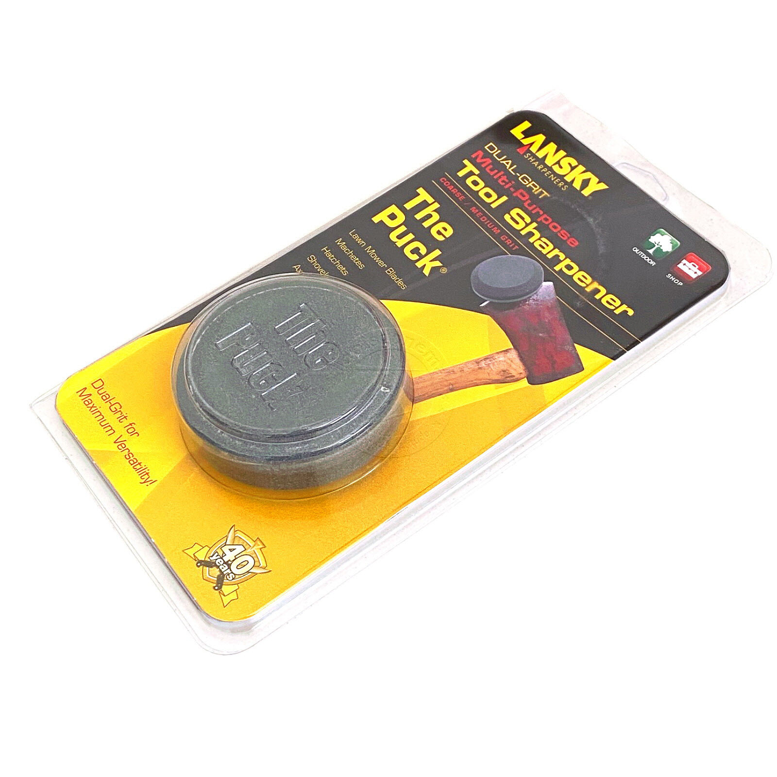 GENUINE Authentic Lansky Puck Dual Grit MultiPurpose Blade Tool Sharpener eBay