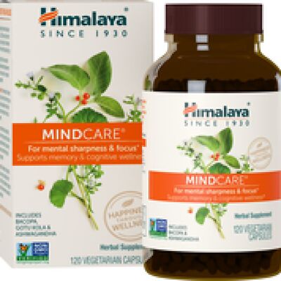 Himalaya Herbals MindCare 120 растительных капсул