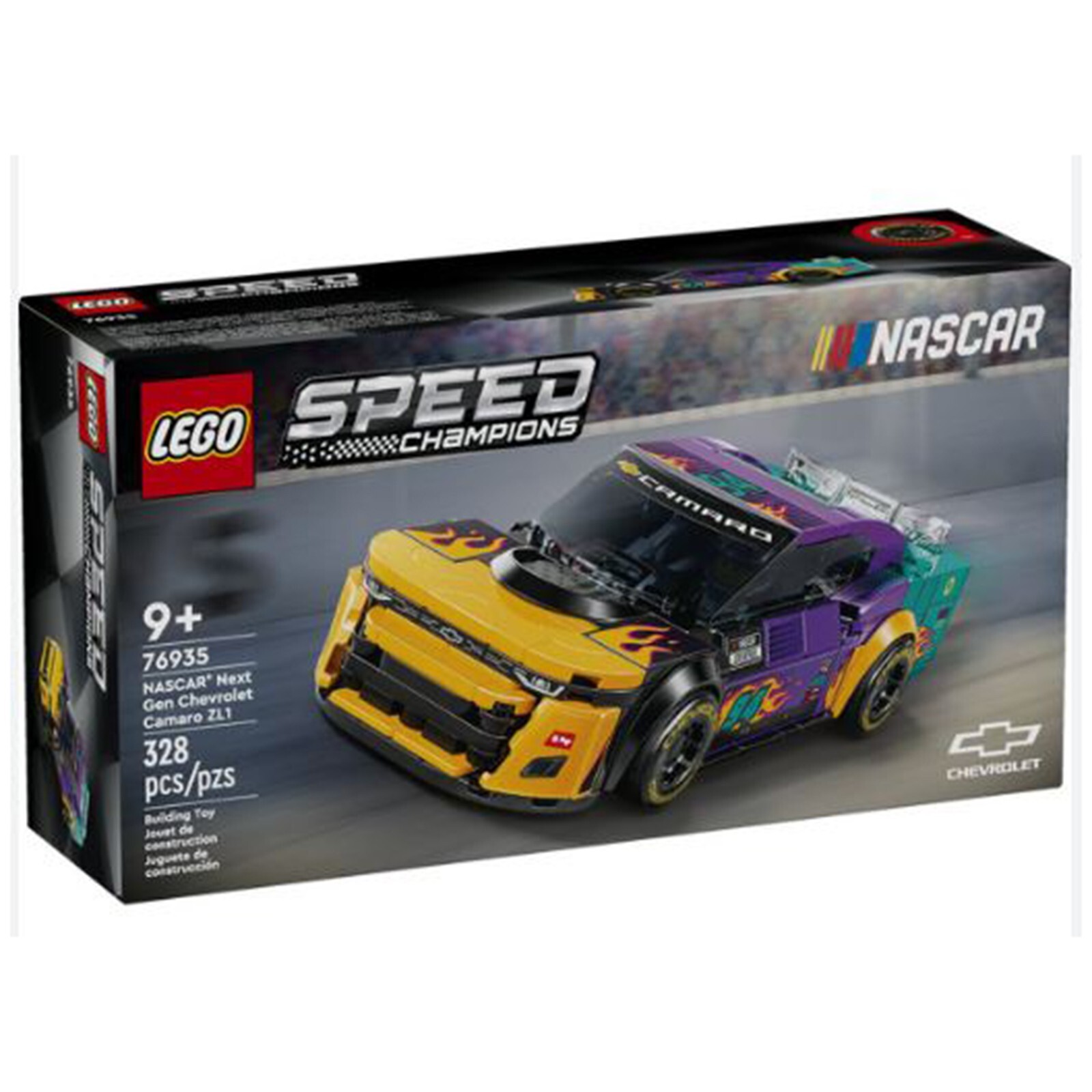 Конструктор LEGO Speed Champions NASCAR следующего поколения Chevrolet Camaro ZL1 76935