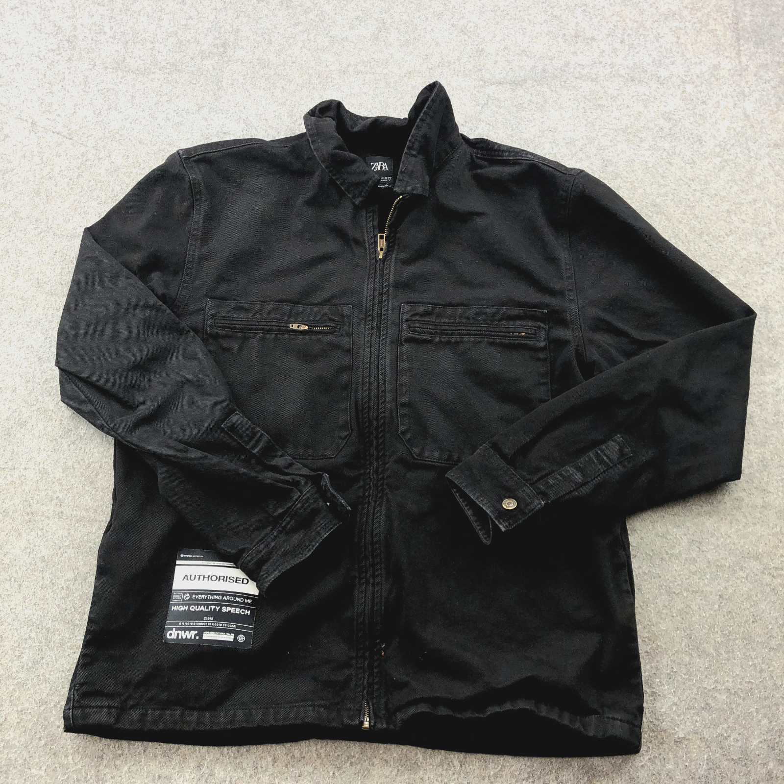 ZARA 人気商品 ロサンゼルス カリフォルニア スウェット M 新品タグ付き ZARA - 新品 ZARA テキスト入りカラーブロックスウェットシャツ