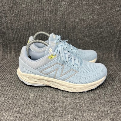 New Balance Fresh Foam X 860 V14 Light Chrome Blue Running Shoes Womens 10 B