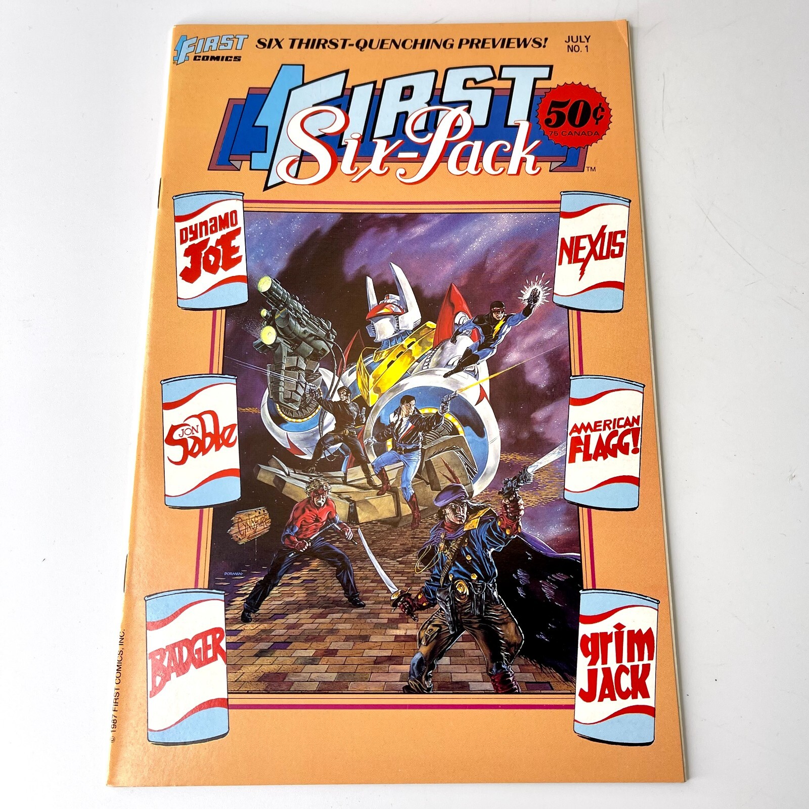 ●The First Comin Book Ⅰ 〜 First Six-Pack #1 - First Comics 1987 | eBay