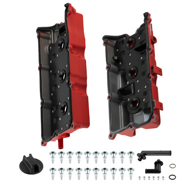 2x Upgrade Aluminum Valve Cover Kit for Infiniti FX35 G35 M35 Nissan 350Z 03-07