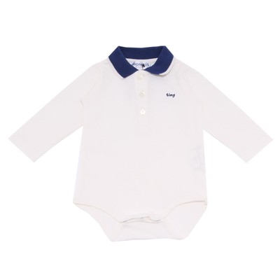 4516S body bimbo SIMONETTA TINY polo manica lunga maglia t-shirt body kid