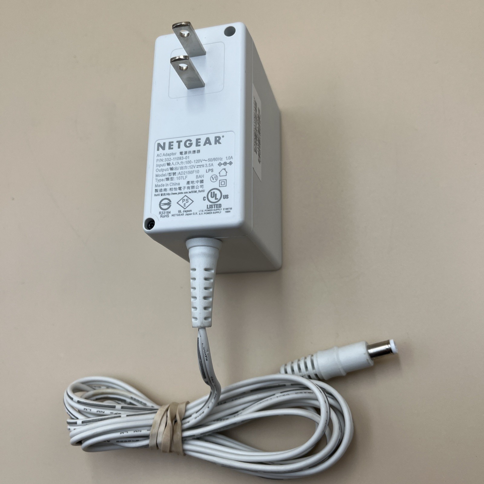 Netgear 12V 3.5A AD2150F10 Power Supply 332-11093-01 AC Adapter Charger