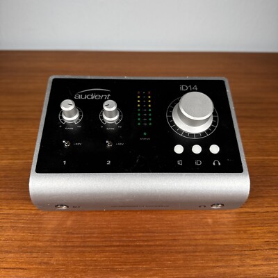 Audient ID14 10in / 4out High Performance USB Audio Interface 48 READ
