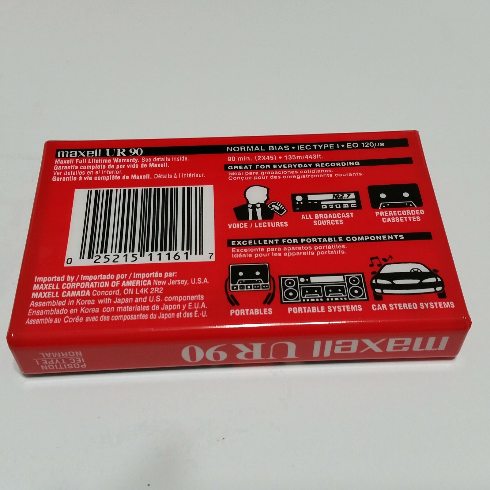 19 New, Sealed 90 MInute Blank Audio Cassette Tapes  RCA TDK Maxell