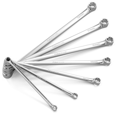 Olsa Tools 7pc Bolt Extractor Wrench Set | 6-Pt Box End Extractor Wrenches | ...