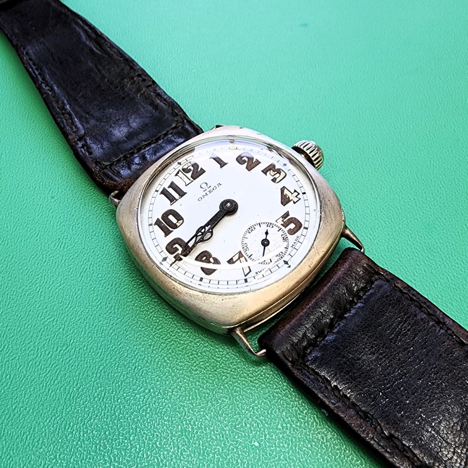 Vintage Omega Military Trench Watch 1916? Movement | eBay Vintage Omega Military Trench Watch 1916? Movement | eBay