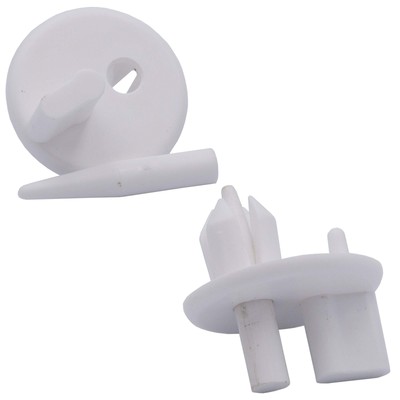 241993101 240423701 2 Pack Refrigerator Front Crisper Cover Support Stud Repl...