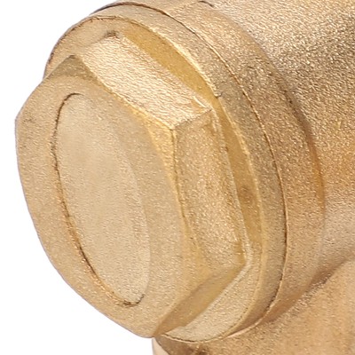 Check Valve Brass Material 1 Way Threaded Connection Air Pump 1/2x3/8x10 ONS