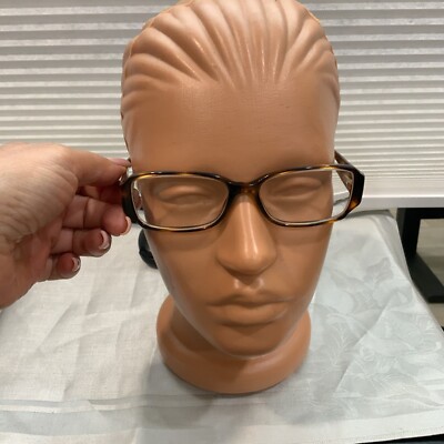 Rare Authentic Chanel 3097 c.542   brown Tortoise  52mm Glasses Frames Italy