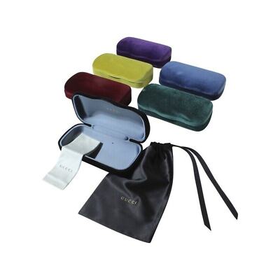 Pre-owned Gucci Gg1547s 001 Black Gold Grey Lens Women Sunglasses Square Authentic In Gray