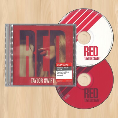 6 BONUS TRACKS---- TAYLOR SWIFT Red TARGET 2CD Come Back Be