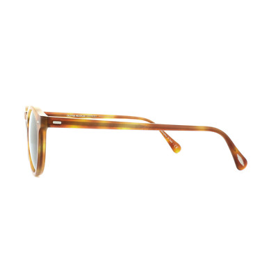 Pre-owned Oliver Peoples Sunglasses Gregory Peck 5217 1483r8 Havana Indigo Photochromic In Purple