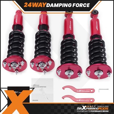 Maxpeedingrods 24 Way Damper Coilover Lowering Kit For Mitsubishi Eclipse 95-99