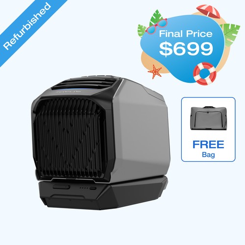 EcoFlow Wave 2 Portable Air Conditioner+Add-on Battery