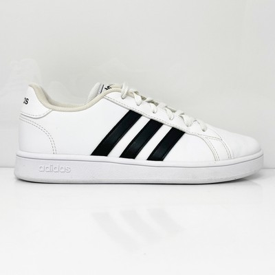 

Adidas Boys Grand Court EF0103 Белая повседневная обувь Кроссовки Размер 4, Белый, Grand Court