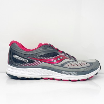 

Saucony Womens Guide 10 S10350-2 Серые кроссовки для бега Размер 11, Серый, Guide 10